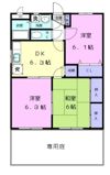 鯉田マンションの間取り画像