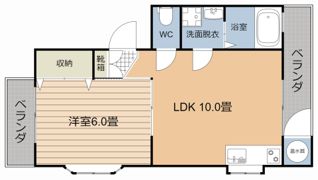 ラフォーレ・Aの間取り画像