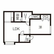 TEANA 壱番館の間取り画像