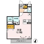 メルヴェーユ南後谷の間取り画像