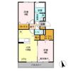 メゾンドシャルマンの間取り画像