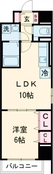 MISTRAL栗山町の間取り画像