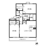 リビングタウン長与Ⅱの間取り画像
