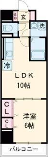 MISTRAL栗山町の間取り画像