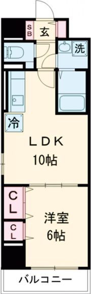 MISTRAL栗山町の間取り画像