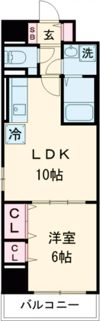 MISTRAL栗山町の間取り画像