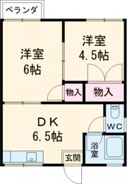 アルト左古町の間取り画像