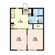 モダンタイムスAの間取り画像