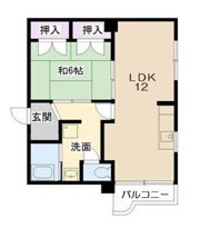 コーポタカハマの間取り画像