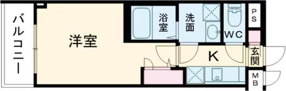グランカーサ京都駅前の間取り画像