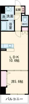 MISTRAL姫路駅前Ⅷ安田の間取り画像