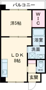 カーサフィオーレ桂の間取り画像