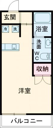 レイクサイドISAの間取り画像