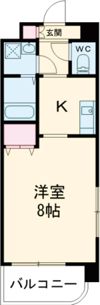 ロータリーマンション香里西之町の間取り画像