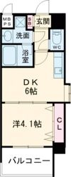 グランカーサ高井田の間取り画像