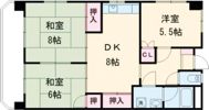 レジデンス松岡の間取り画像
