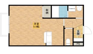 ビアンフェ真上の間取り画像