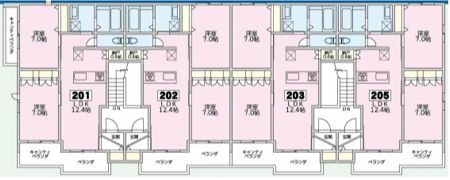 BLOOM 旭化成へーベルメゾン(ブルーム)の間取り画像