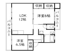 コーポポエムの間取り画像