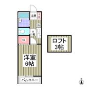 クレセントハイツ星の宮の間取り画像
