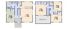 上瀬野戸建の間取り画像