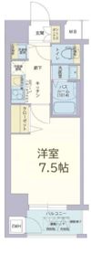 レジデンス神戸グルーブHarberWestの間取り画像