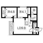 カサ ヴェルデ宮の森の間取り画像