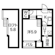 フローラルテラス仙台東の間取り画像