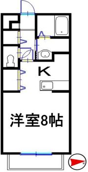 リベール熊見の間取り画像