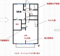 サンフォーレストAの間取り画像