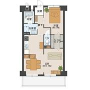 シャトー日東Aの間取り画像