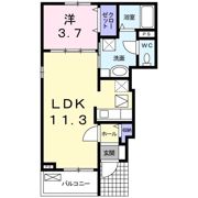 エアリー テンの間取り画像