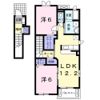 コスモス Aの間取り画像