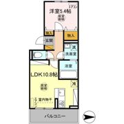 D-room穴川2丁目の間取り画像