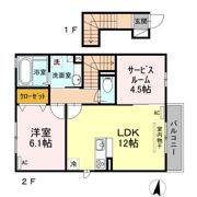 モリエールⅢの間取り画像