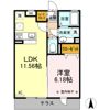 ソレイユの間取り画像