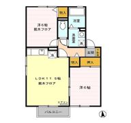 セジュール神橋の間取り画像