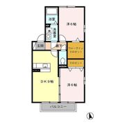 リポーズ アルファの間取り画像