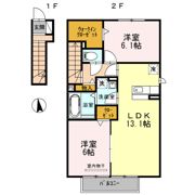バンブー スカイ Cの間取り画像