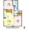 D-room杉町の間取り画像