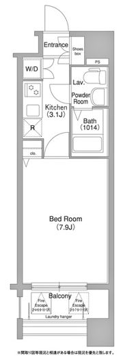 コンフォリア谷塚の間取り画像