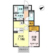 Dーroom椿の間取り画像