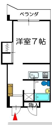 セゾンビルの間取り画像