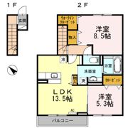 グランドールRSの間取り画像