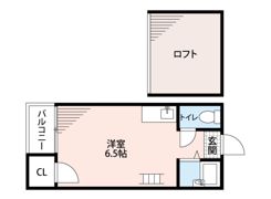 マキシム名島の間取り画像