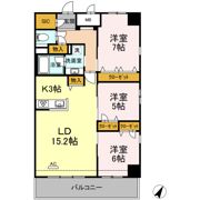アーバンテム春吉の間取り画像