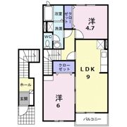 サンブリーズCの間取り画像