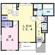 アンソレイユの間取り画像