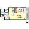 D-ROOM蒲町の間取り画像