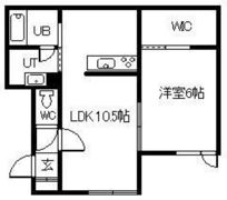 Peace 622Aの間取り画像
